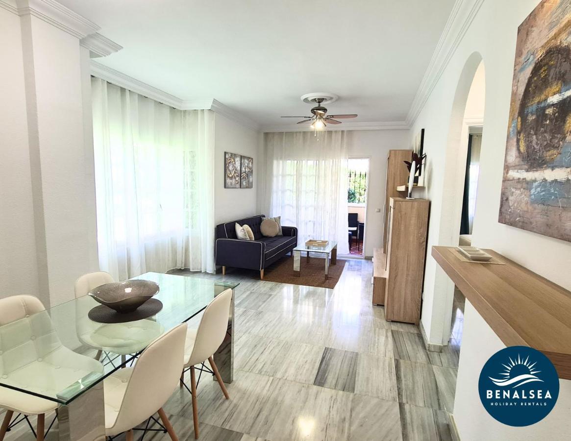 Premium Apartment 50 Mts From De The Beach In Pueblo Quinta Benalmádena Eksteriør billede