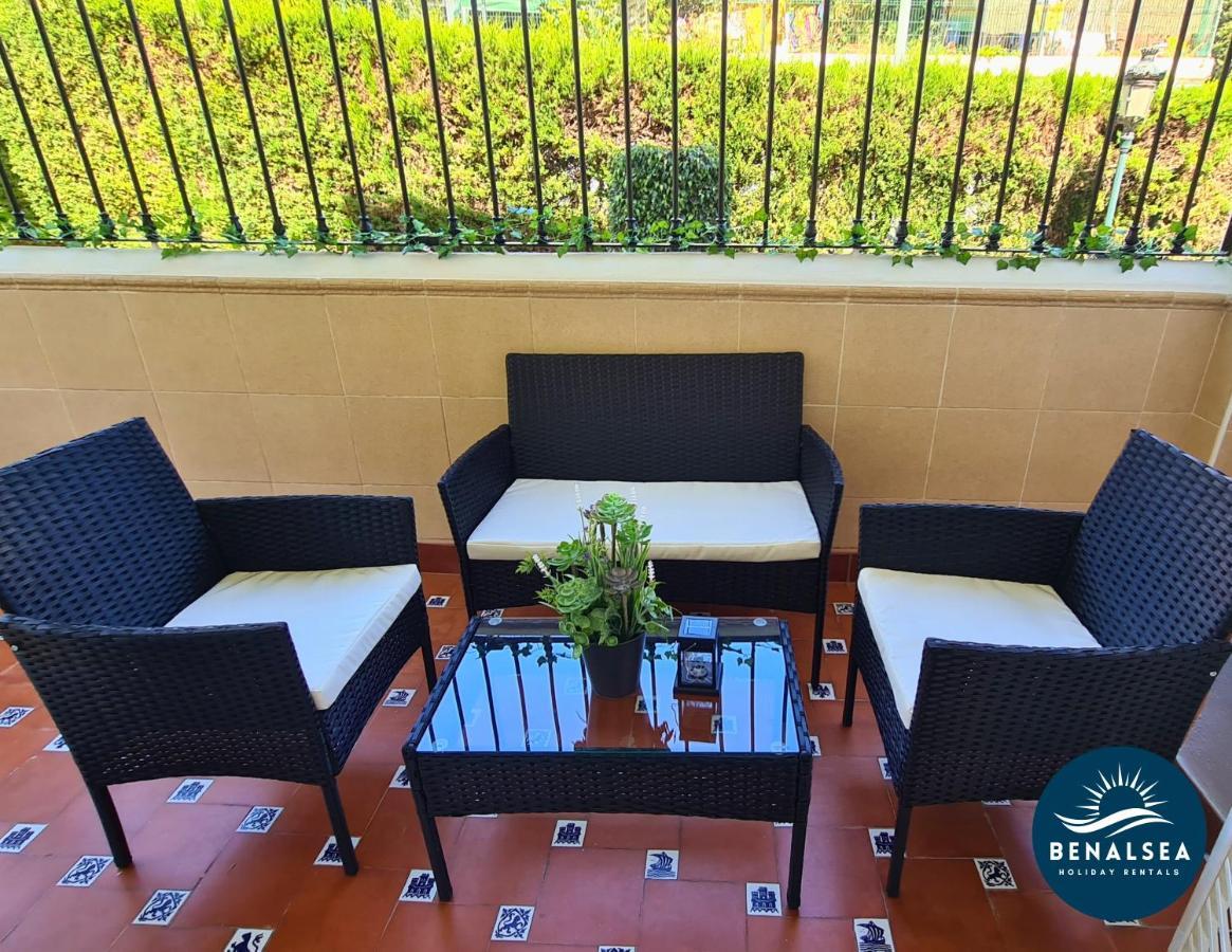 Premium Apartment 50 Mts From De The Beach In Pueblo Quinta Benalmádena Eksteriør billede